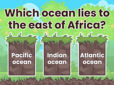 Africa our Continent (Oceans, Countries and Main Cities)
