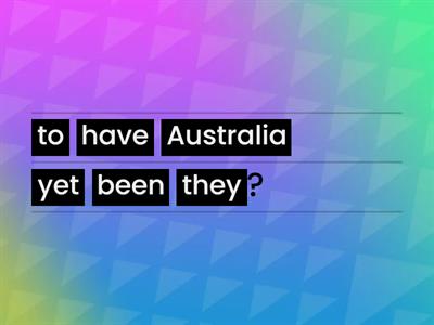 Yet / already / just / still