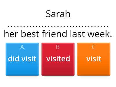 Past Simple - Affirmative & Negative Sentences.