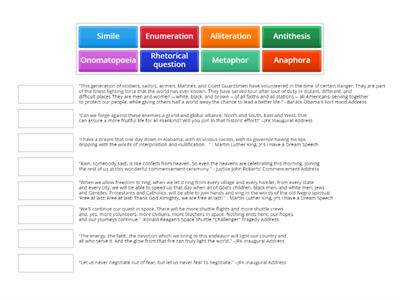 Rhetorical Devices in Famous Speeches 