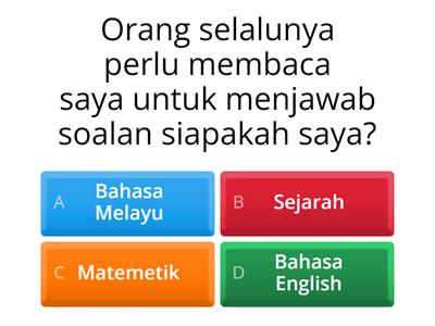 Siapa saya? (subjek pelajaran)