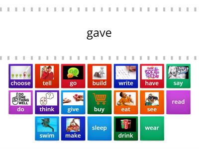   Past Simple Irregular Verbs