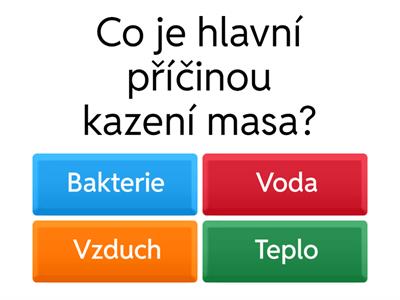 MASO: VADY A KAŽENÍ
