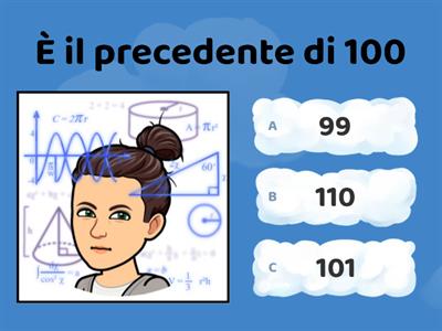 Precedente e successivo (oltre il 100)