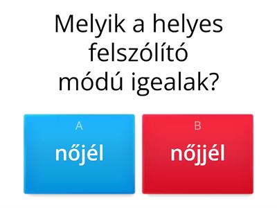 A felszólító módú igék helyesírása