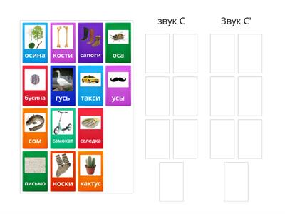 Дифференциация звуков С - С'