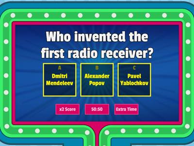 Test questions: quiz