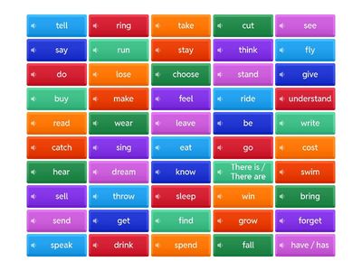 Auido+ Verbs - Past Participle