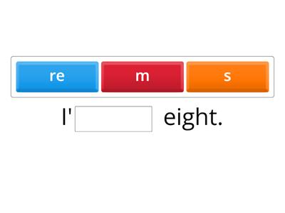 -to be -short forms-