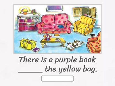 preposition of place