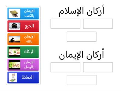  أركان الإسلام و أركان الإيمان