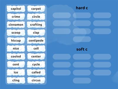 hard and soft c