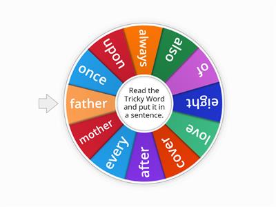 Tricky Words (61-72)