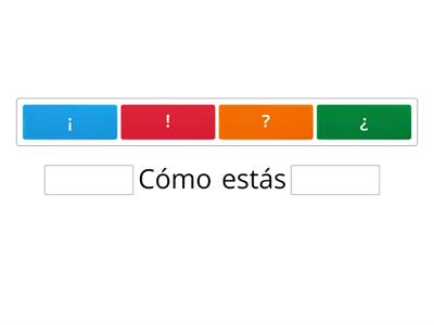 SIGNOS DE INTERROGACIÓN Y EXCLAMACIÓN 