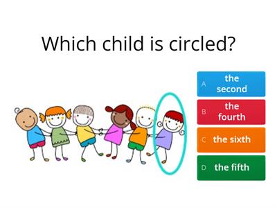 Quiz Ordinal Numbers