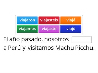 Preterite - Regular and Irregular