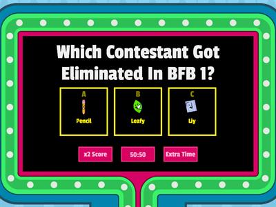 The BFB Quiz Show