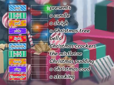 Christmas collocations