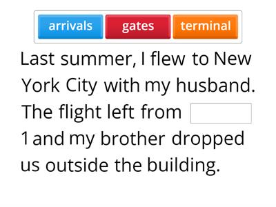 AT THE AIRPORT - A2 ADULTS