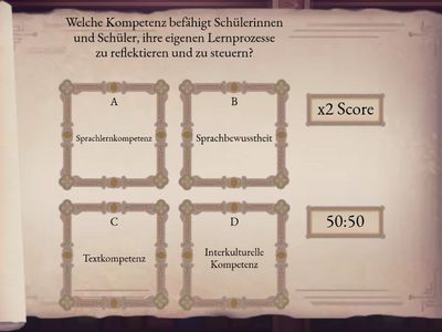 Mission 2: Kompetenzbereiche des Fachs Englisch