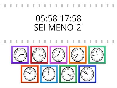 orologio aula2b.primariavigevano MINUTI E ORE ESATTE: ANTIMERIDIANE E POMERIDIANE