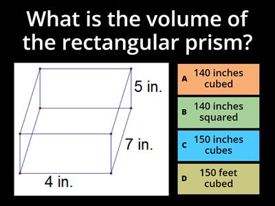 Volume of Rectangular Prisms