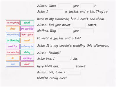 Solutions Elementary 3D Contrast: Pr Simple or Pr Continuous