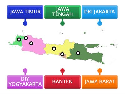 PETA BUTA PULAU JAWA