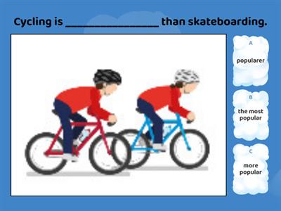 Comparative/Superlative adjectives