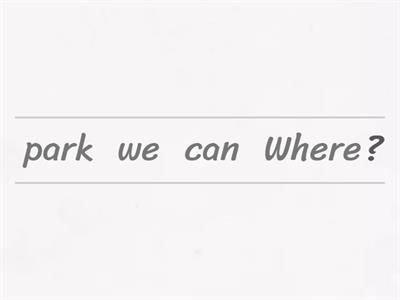 Word Order in Questions