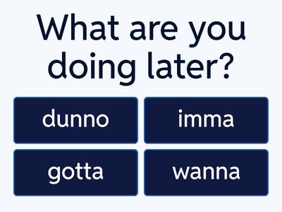 Informal American Shortcuts (A2+)