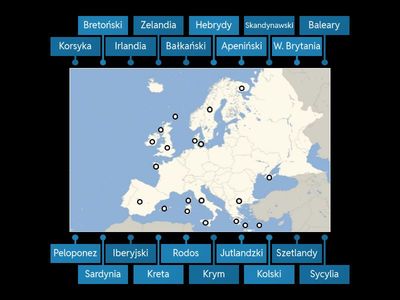 Wyspy i półwyspy kl1