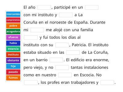 Directed Writing- Missing Word 2