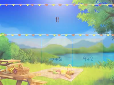 Сложение однозначных чисел с переходом через десяток