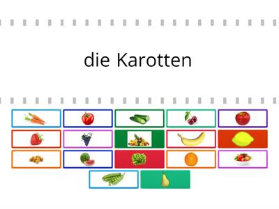 Obst und Gemüse