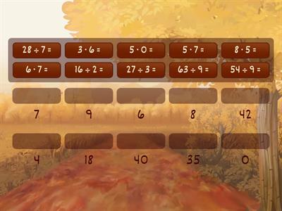 Вправи на множення та ділення