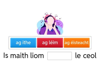 Gaeilge - líon na bearnaí