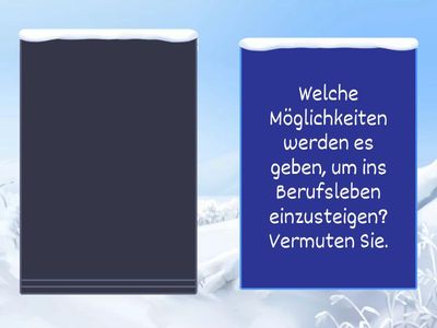 Beruf. Gestern - heute - morgen (Teil 3)