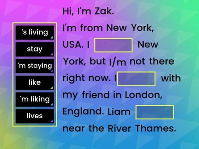 Unit 3.6 Present Simple or Present Continuous Life Vision A1/A2
