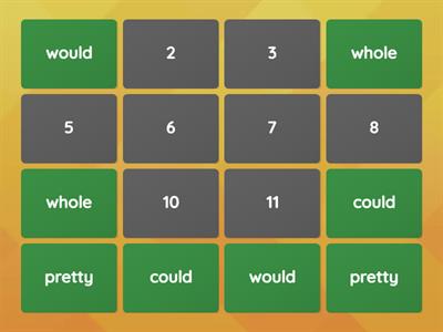 Common exception words