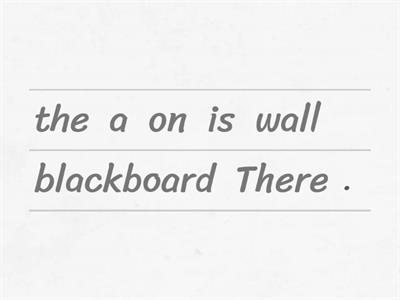 Dylan word order - there is i there are