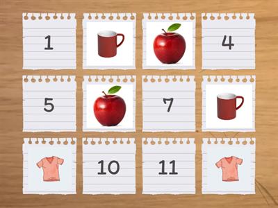 Memadankan objek berpasangan sama.