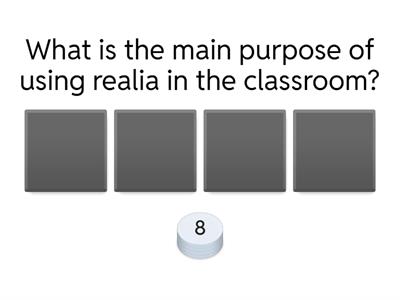 Teaching aids TKT unit 26 quiz