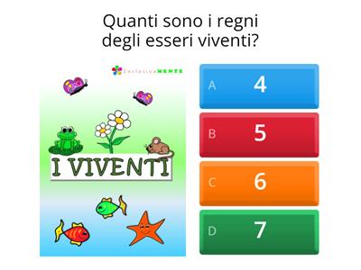 I REGNI DEI VIVENTI classe 4 primaria