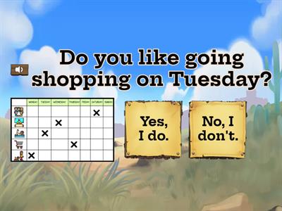  What do you like doing?