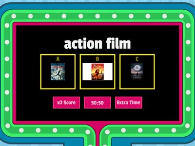 Films and TV programmes vocabulary