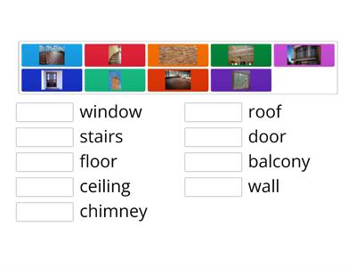 House vocabulary JE4 Unit 4