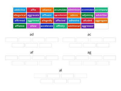 10.4 Ad, ac, af, ag, al review sort