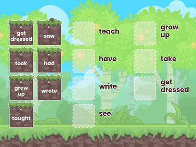 Irregular verbs. Past simple. 1