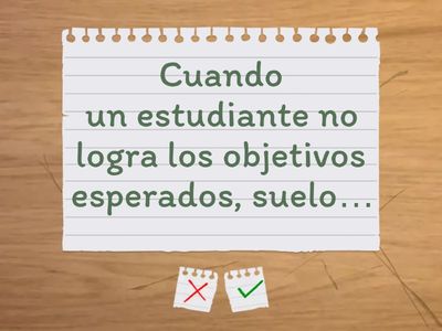 Jugando aprendemos sobre evaluación...